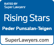 Peder Punsalan-Teigen - Super Lawyers Rising Stars Badge